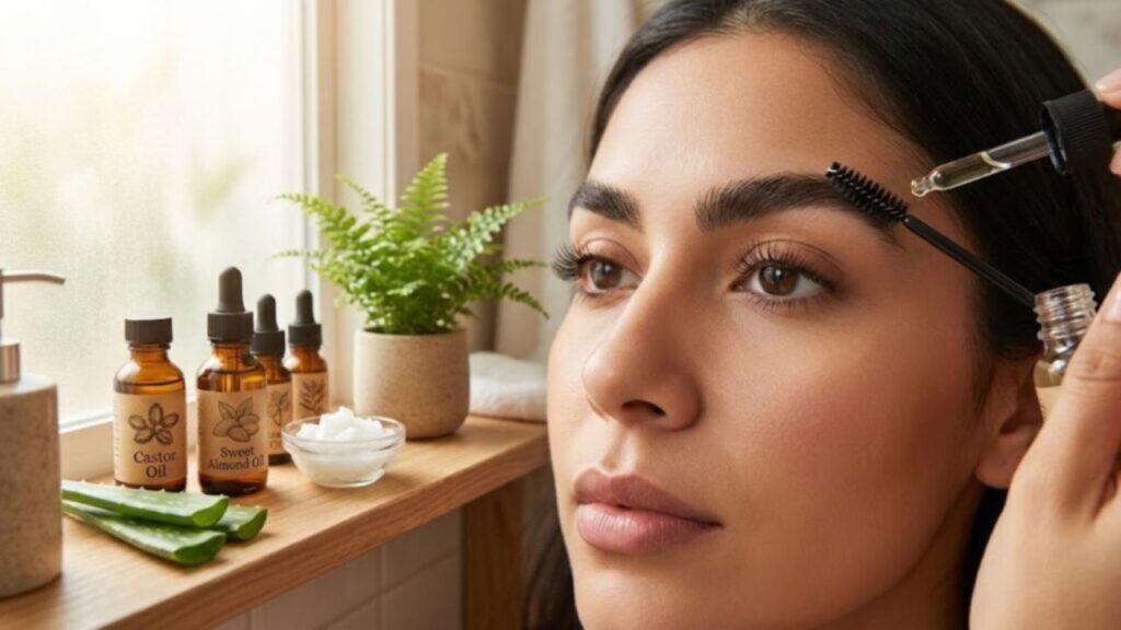 Grow Fuller Eyebrows and Eyelashes