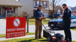 Bad news for homeowners: starting February 15, a new rule bans lawn mowing between noon and 4 p.m., with fines at stake