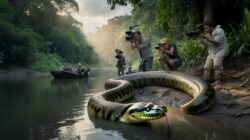 Amazon : A 7.5-metre giant anaconda never seen before is found during a Will Smith documentary shoot