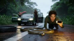 Giant snake stories inflate because people misjudge scale without reference points